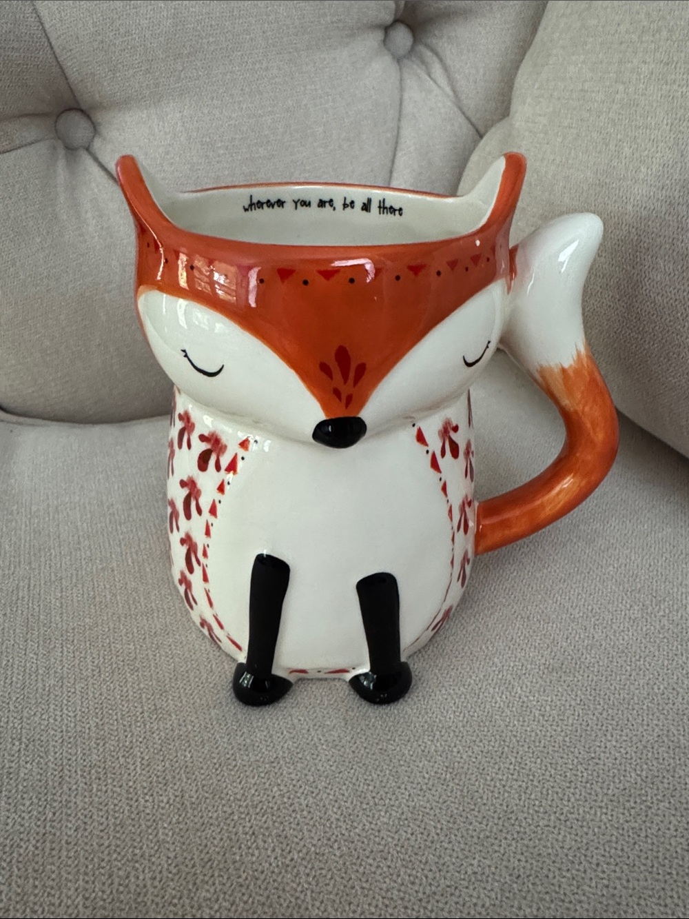 Natural Life Fox Mug